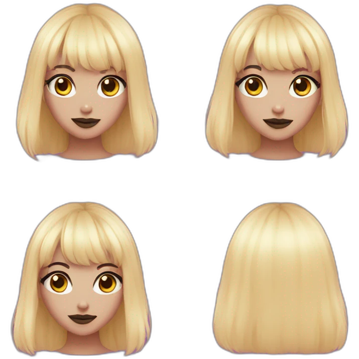 -pink-skin-romantic-bangs-hair-purple-black-fangs emoji