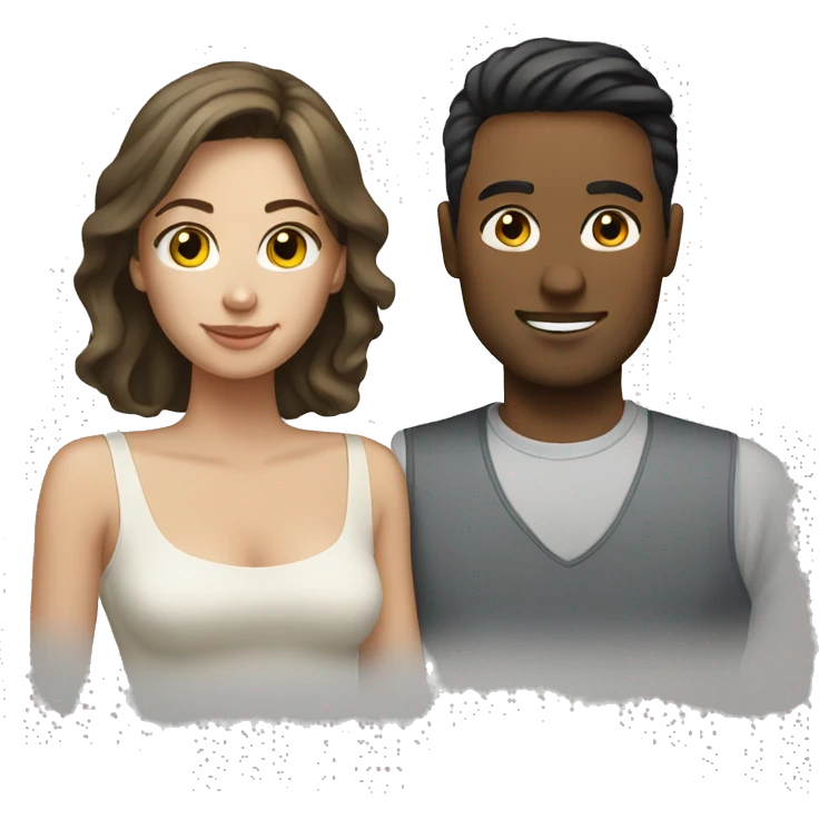 brunette and blonde couple emoji