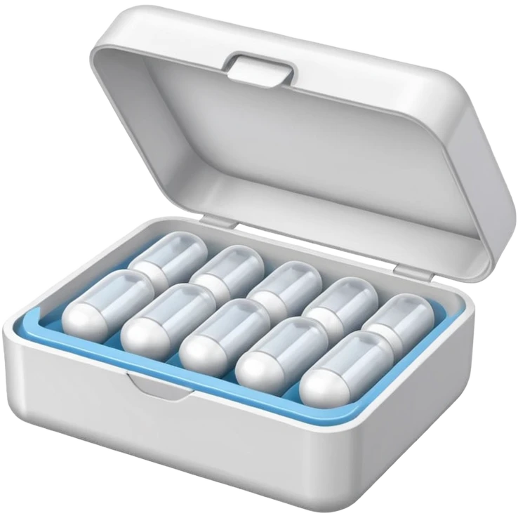 medicine pills in a box emoji
