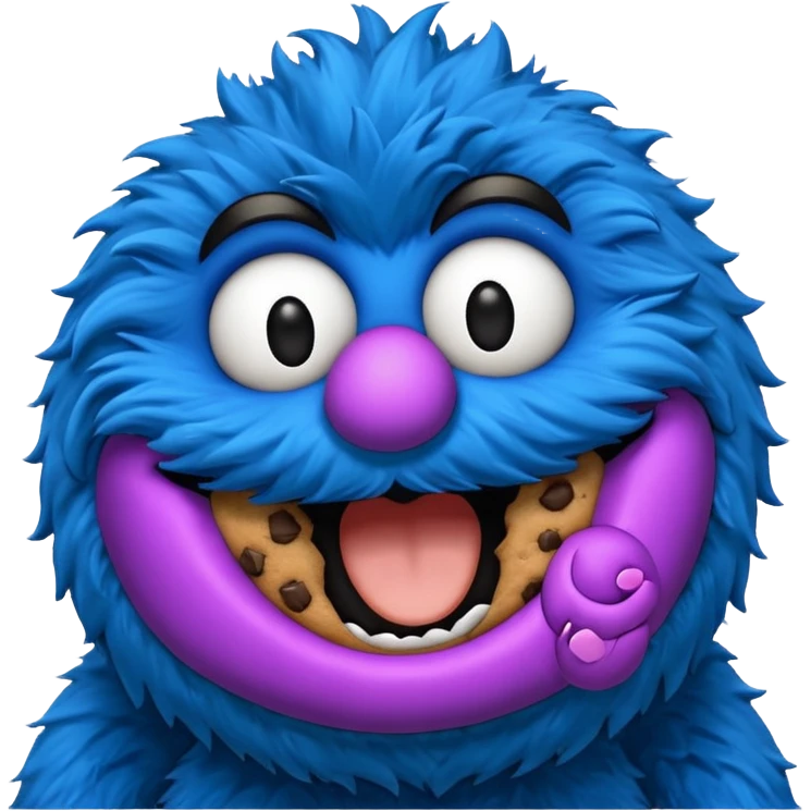 Cookie Monster emoji