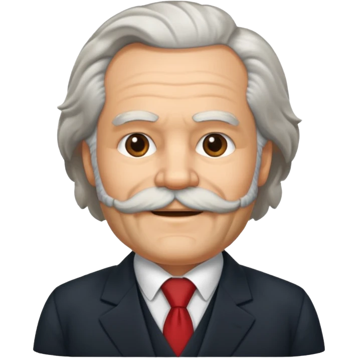 cute karl marx emoji