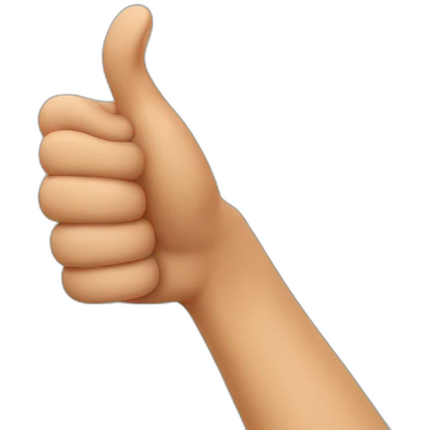 thumb up with rings emoji