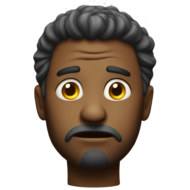 God stressed  emoji