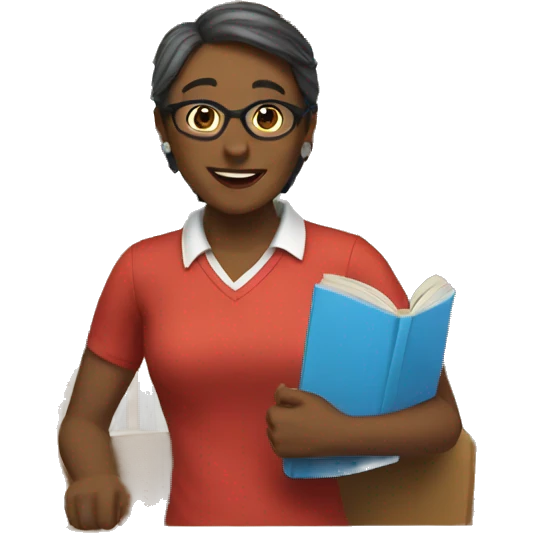 teacher recommends book emoji