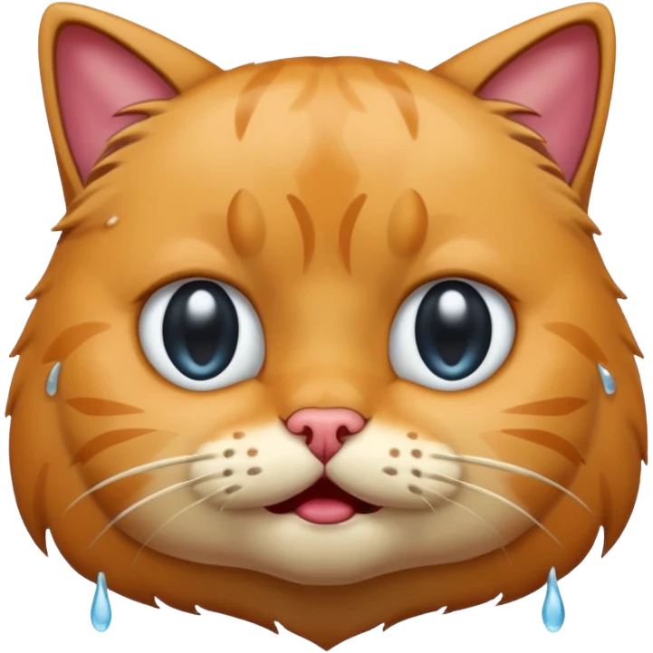 cat crying emoji