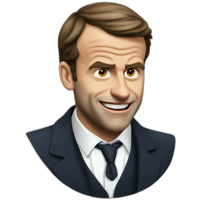 Macron grimace emoji