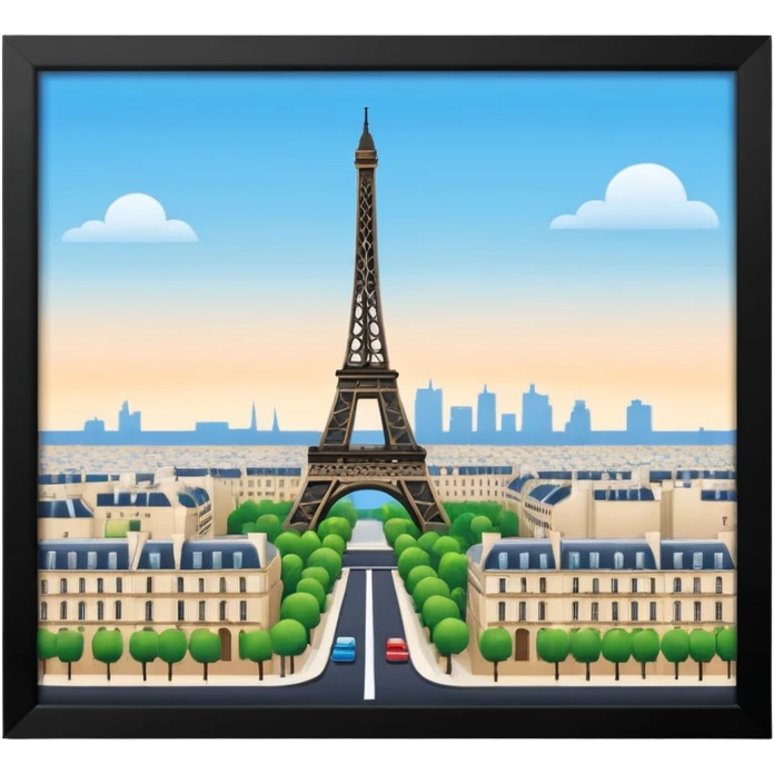 Paris France emoji