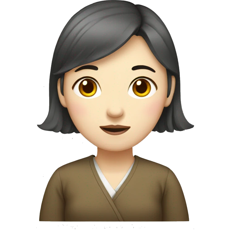 Korean Russian woman emoji