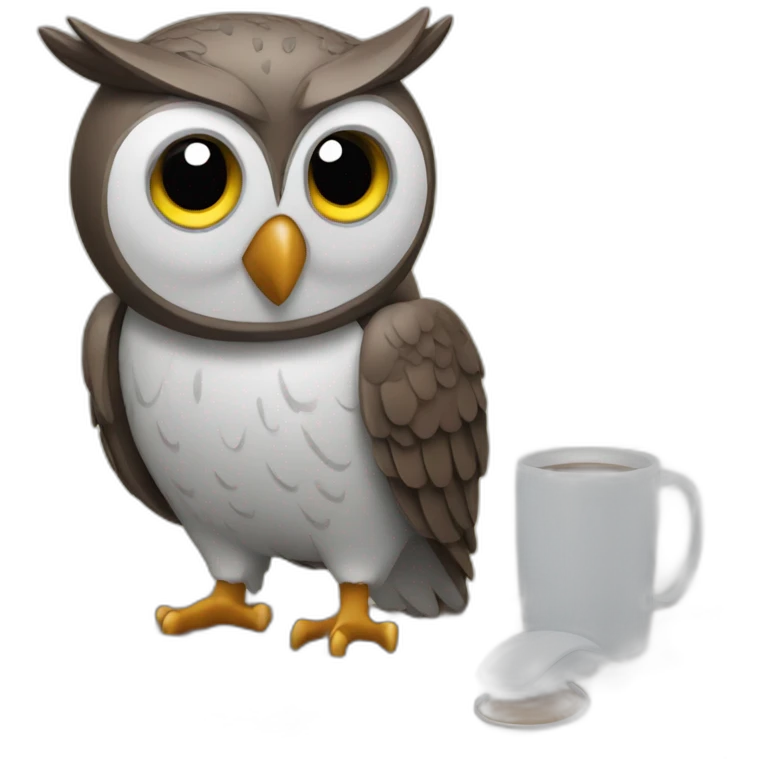 owl-in-front-of-a-computer emoji