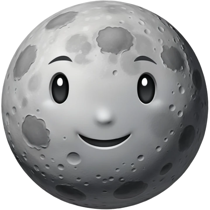Moon emoji