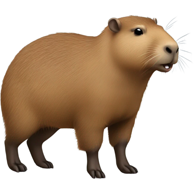 Capybara emoji