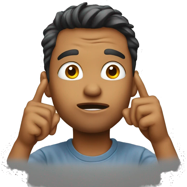 Guy giving flying kiss emoji