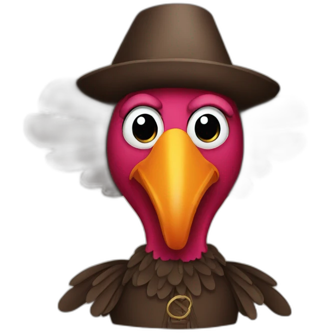 pardoned turkey emoji