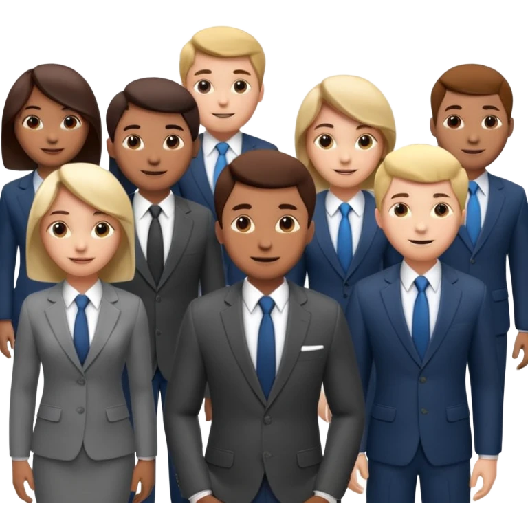 insurer audit team 3d render emoji