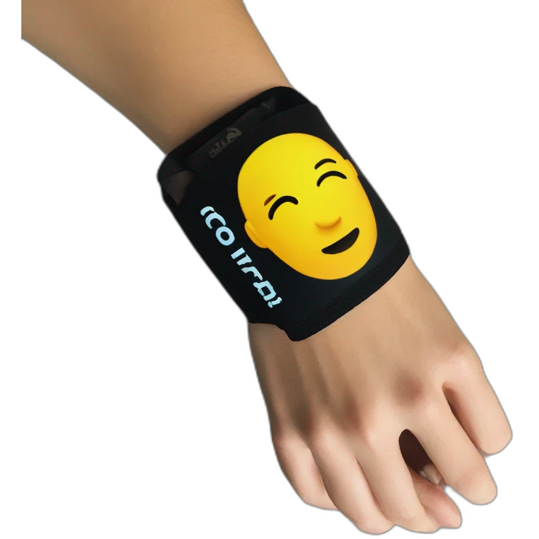 Concert wrist band emoji
