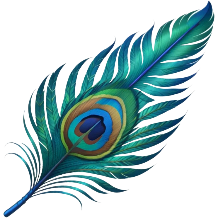 Krishna's pankh emoji