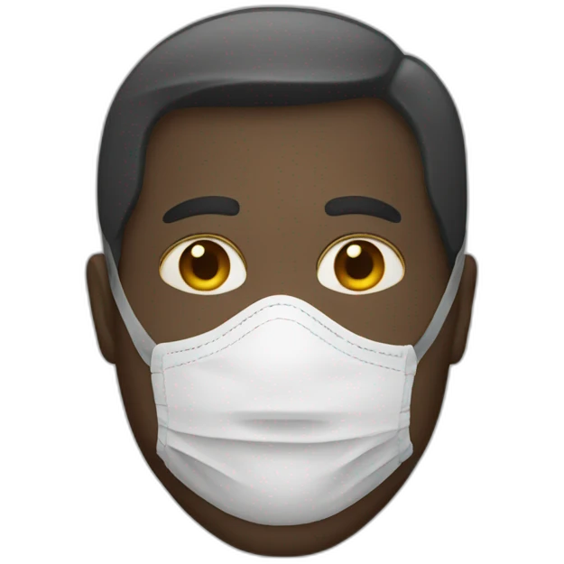 a man in a full mask emoji