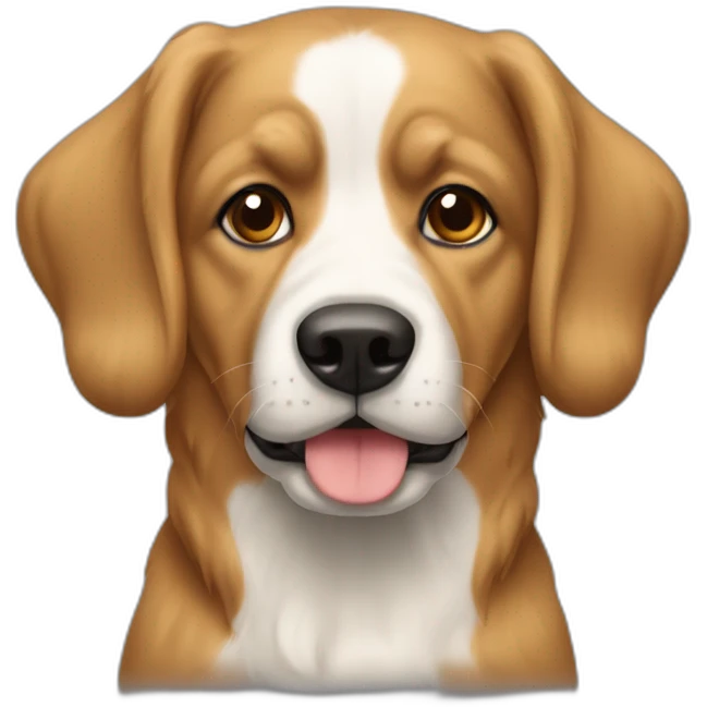 Chien terre neuve emoji