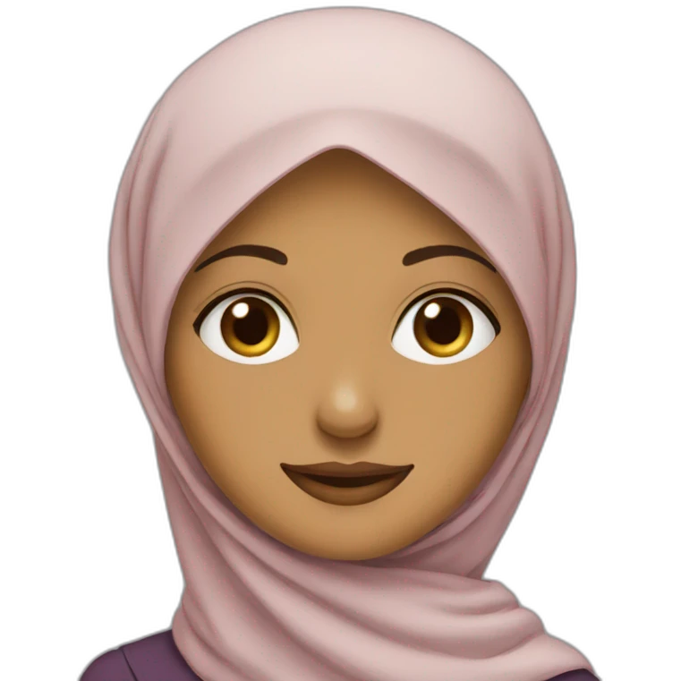 Hijabi woman emoji