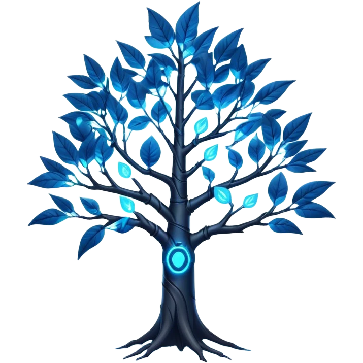 cyberpunk tree emoji