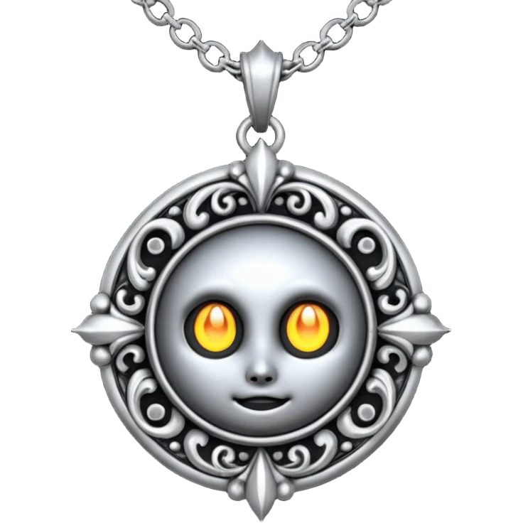cursed necklace emoji