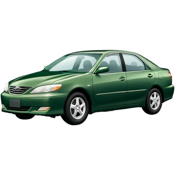 Darker Green 2003 Toyota Camry emoji