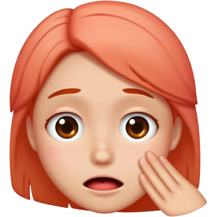 Blushing  emoji