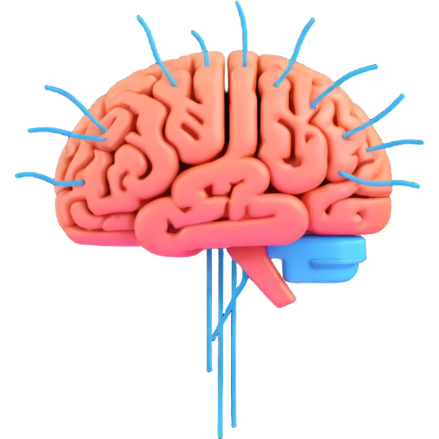 brain electric emoji