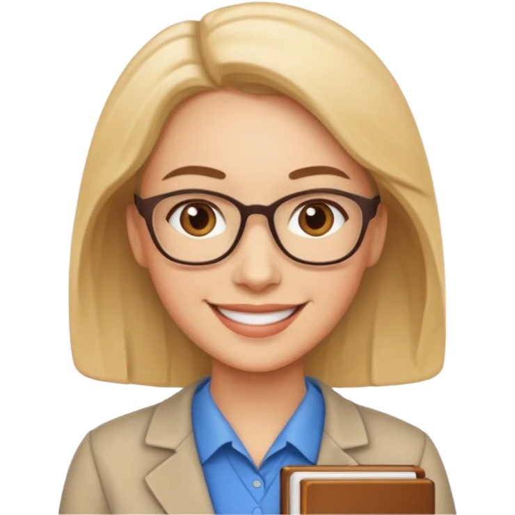 сгенерируй фото учителя emoji