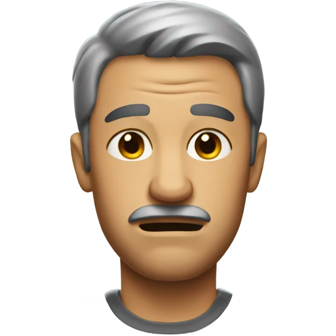 sweaty man emoji