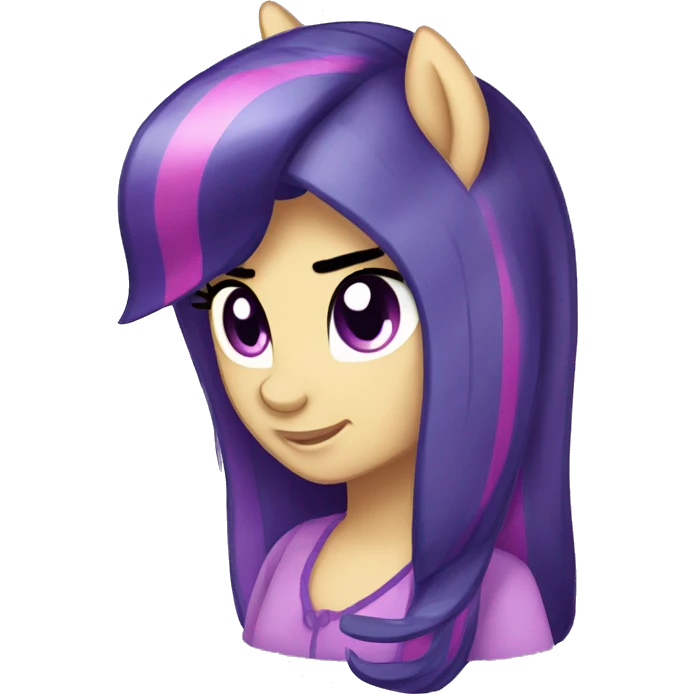 my little pony twilight sparkle emoji
