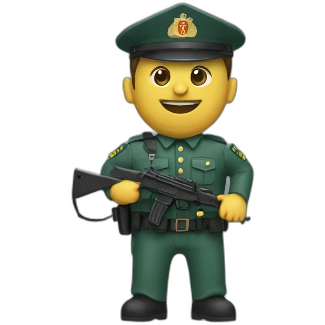 spanish guardia civil emoji