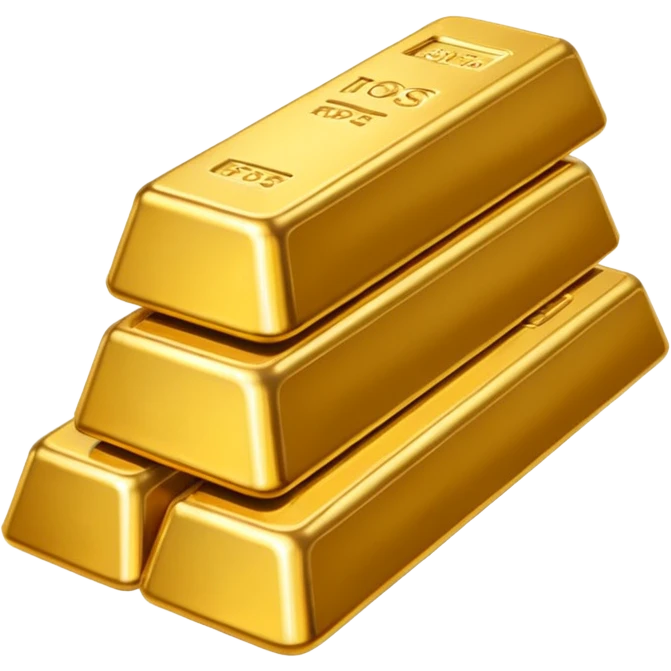 Gold bars  emoji