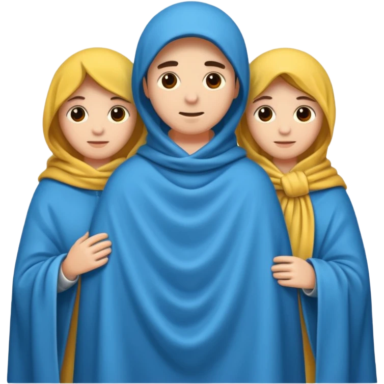 blanketed people emoji