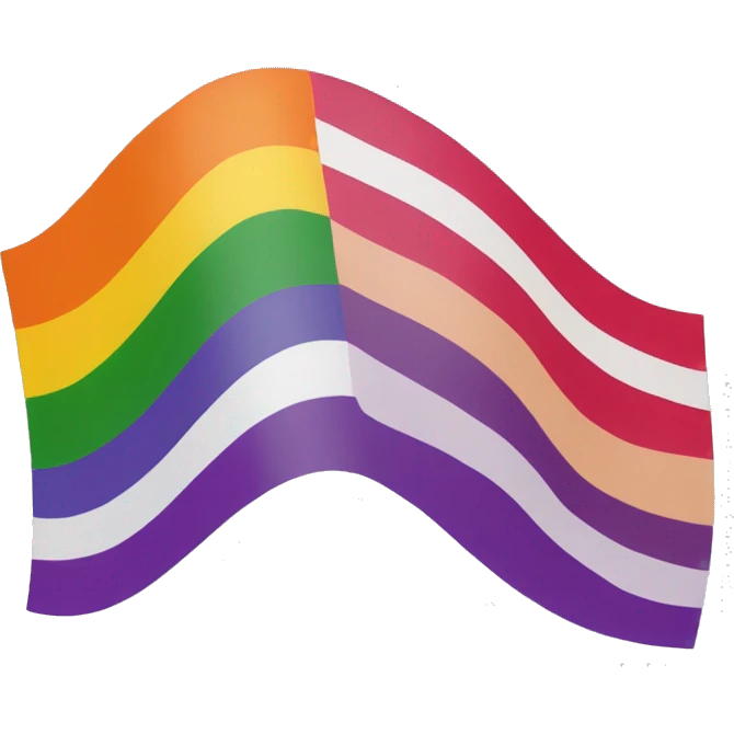 Lesbian flag emoji