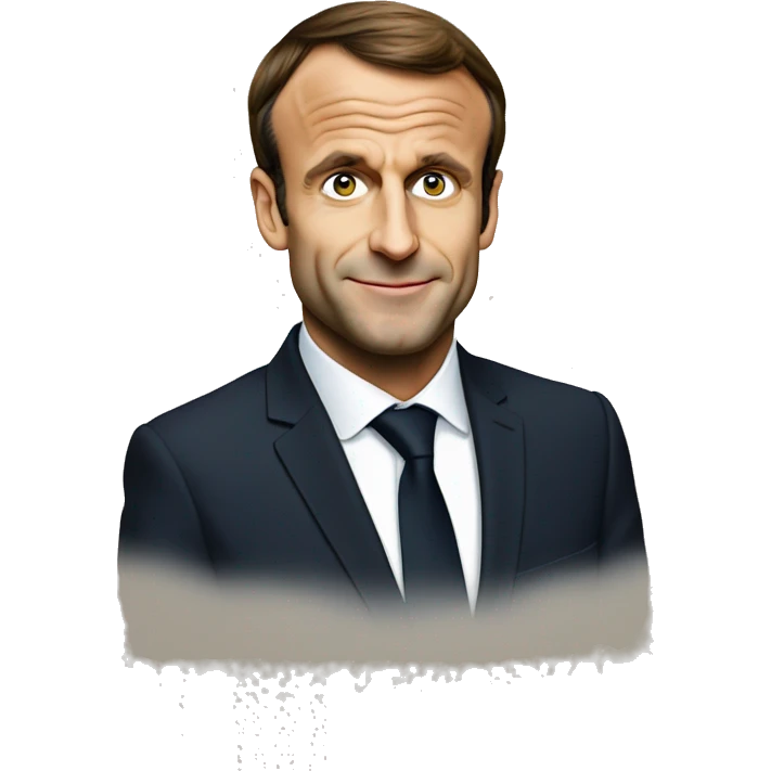 Emmanuel Macron emoji