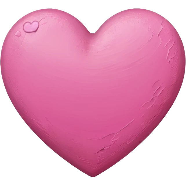 canvas paint pink heart emoji
