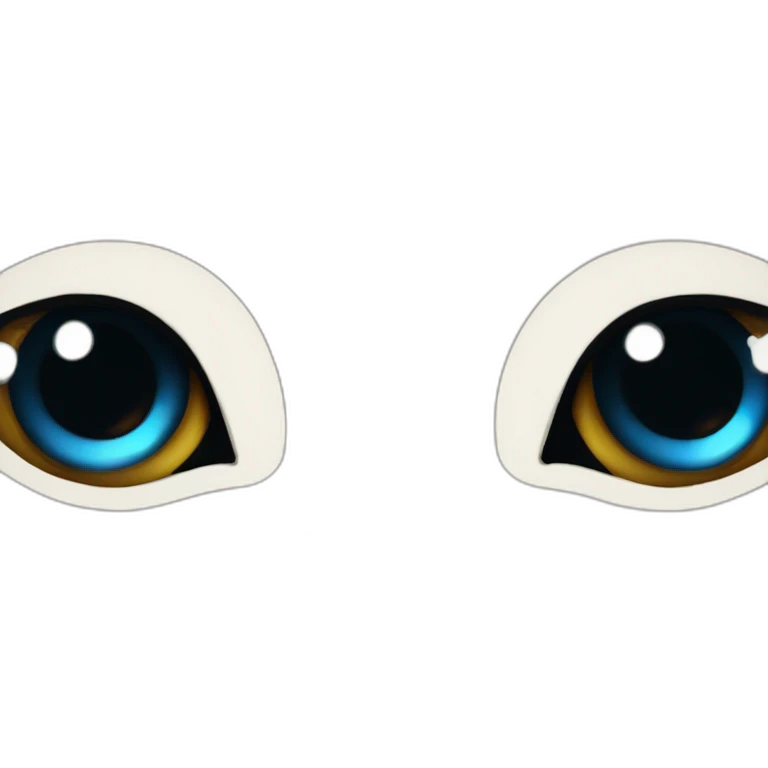 Chaton avec des cœurs dans les yeux  emoji