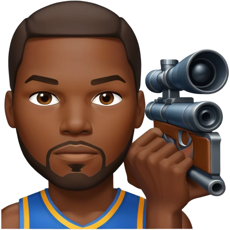 Kevin Durant shooting emoji