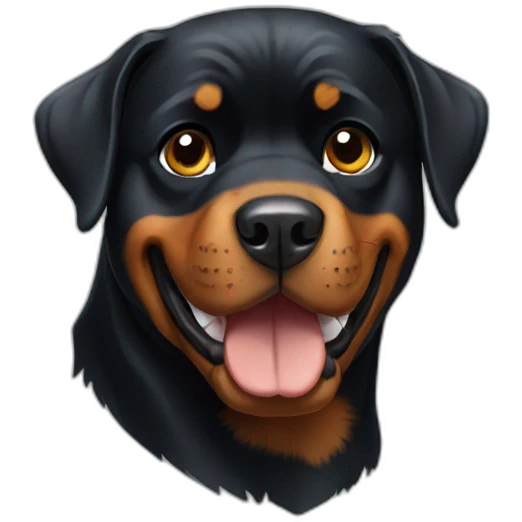 Rottweiler emoji