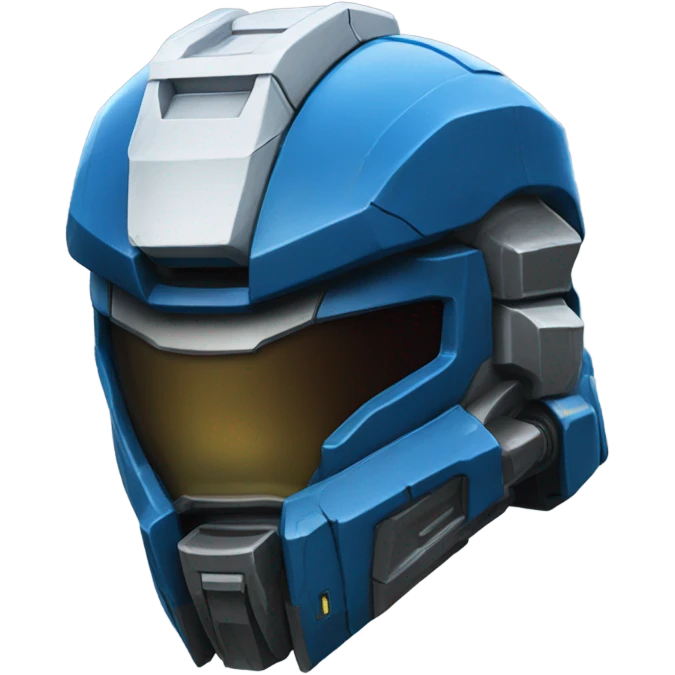 Blue Mark V Spartan Halo series emoji
