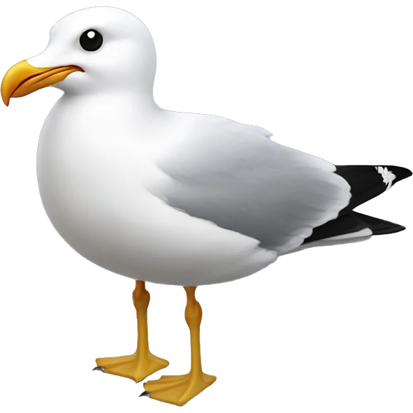 Seagull emoji