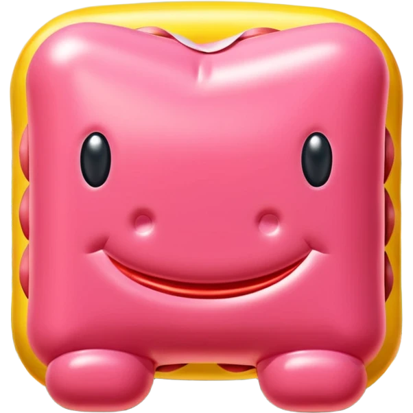  SPAM meat jeff koons style inflatable sculpture art french landscape  emoji