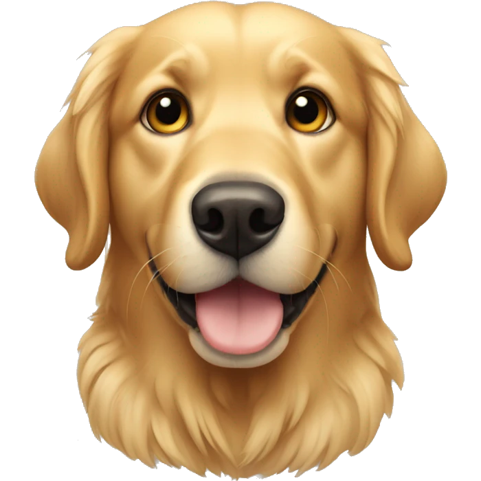 Golden retriever emoji