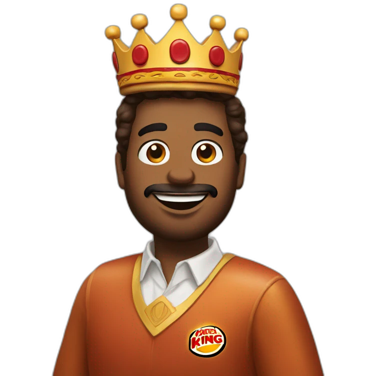 Burger king emoji
