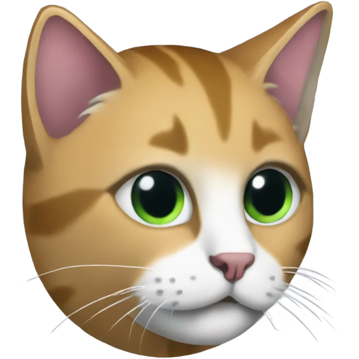 Create me a Crypto Logo based on a cat emoji
