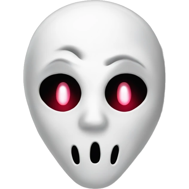 Ghostface with heart eyes emoji