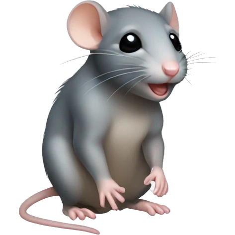Baby rat emoji