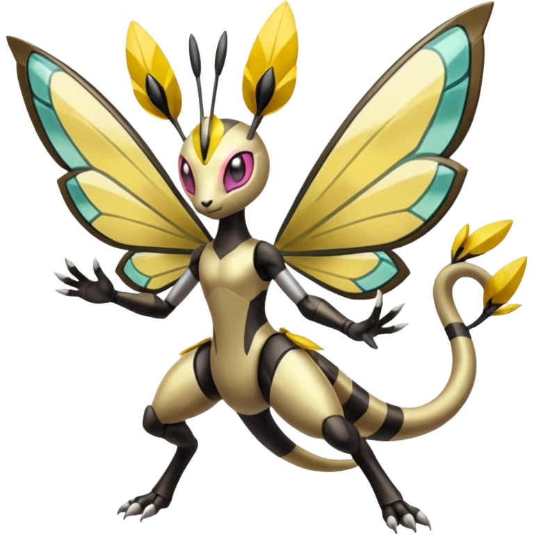 Meloetta-Beedrill-Manectric-Palkia-Cresselia-fusion emoji