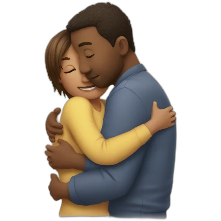 Hug emoji